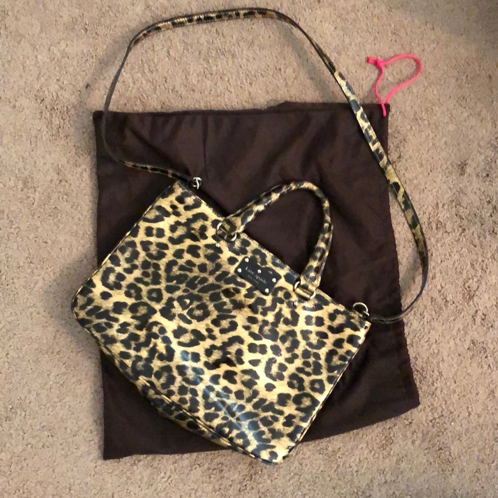 NEW YEARS SPECIAL: Kate Spade Leopard handbag
